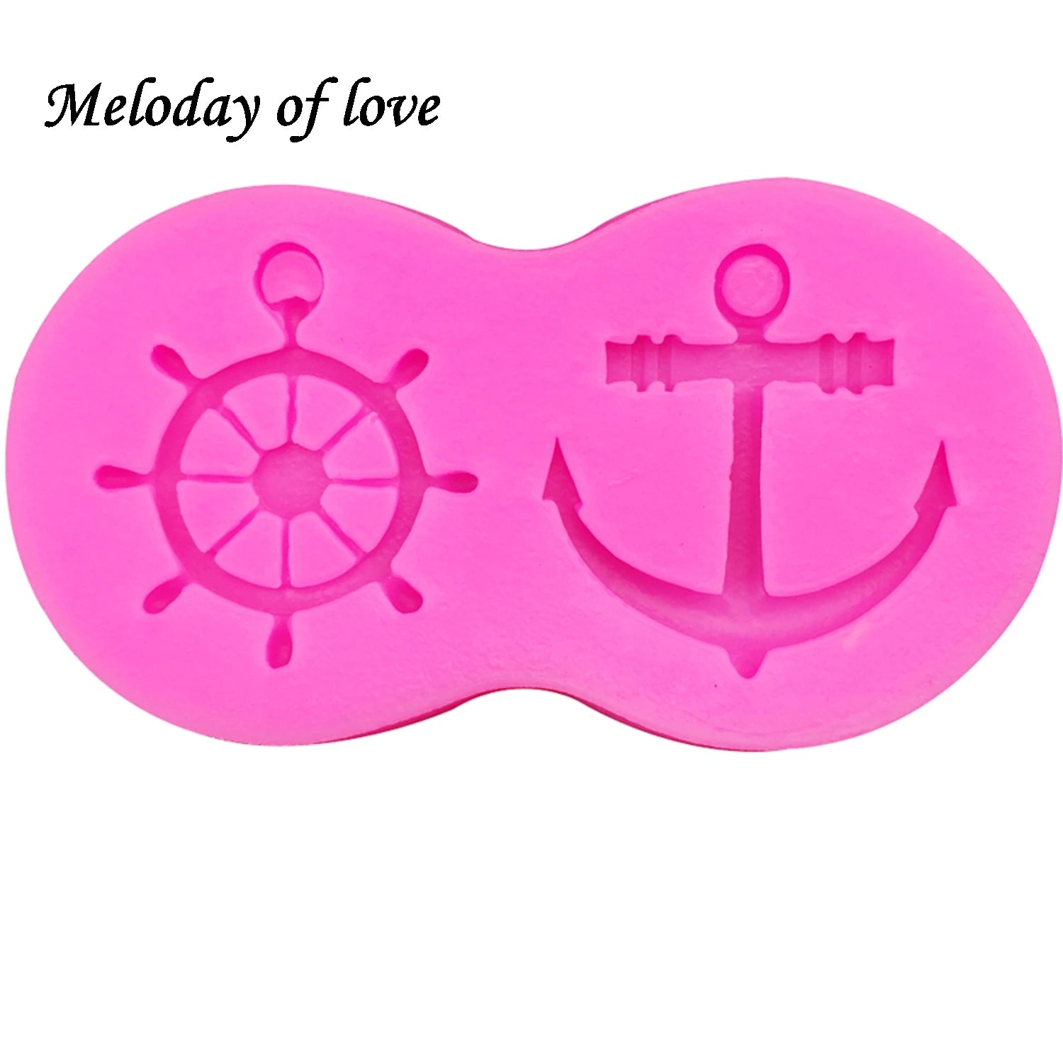 Anchor and Ship's Wheel Silicone Mold