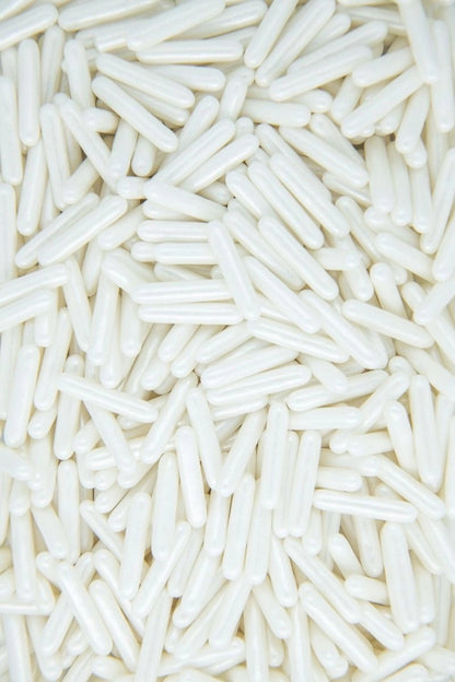 Pearl White Sugar Rods, 4oz