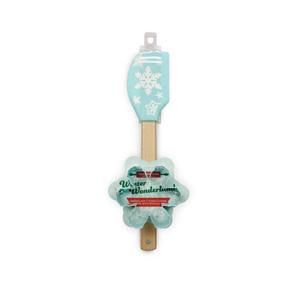 Winter Wonderland Snowflake Spatula & Cookie Cutter Set