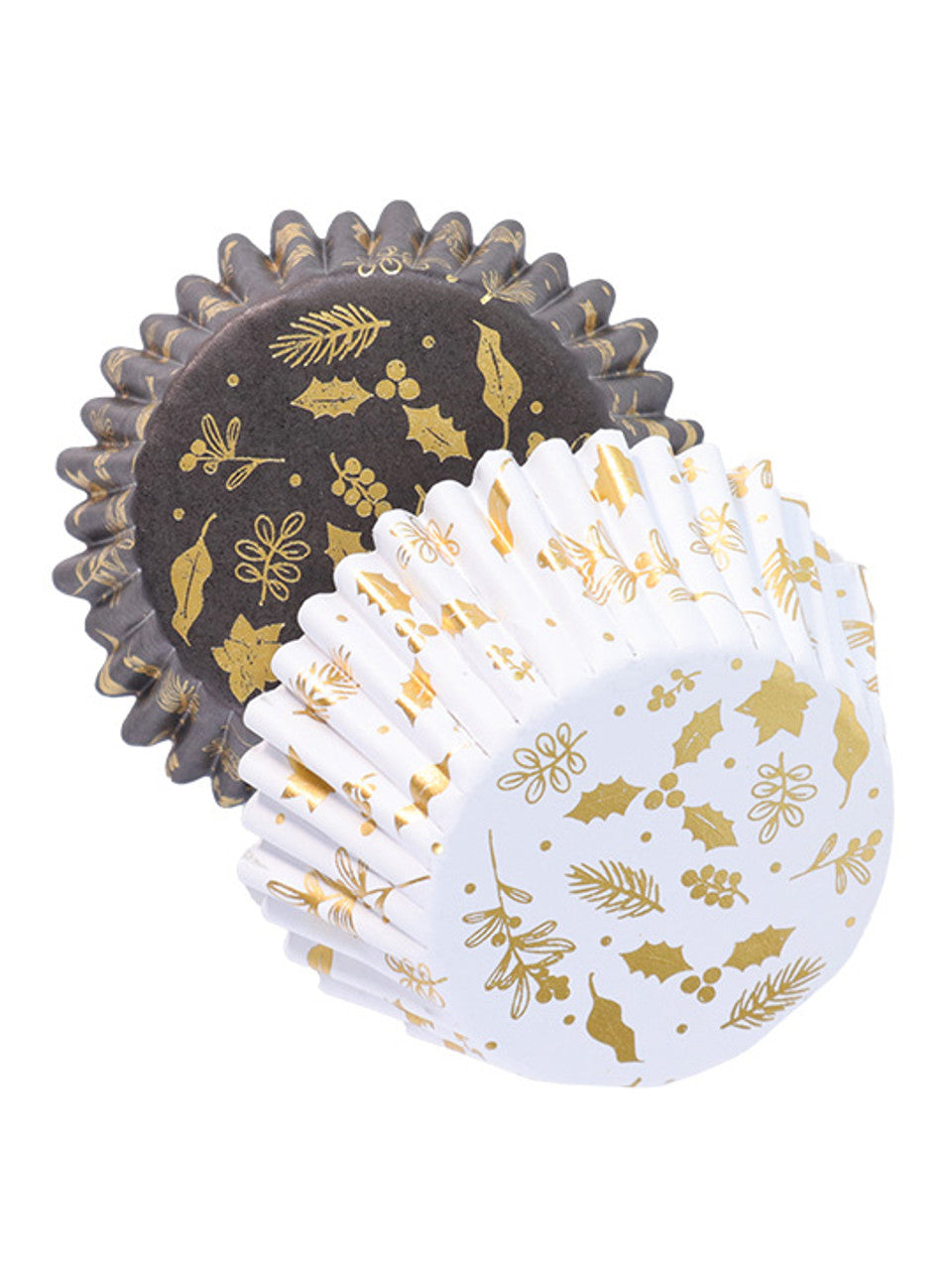 Winter Berry, Foil-Lined Cupcake Liners - 30 Cupcake Liners