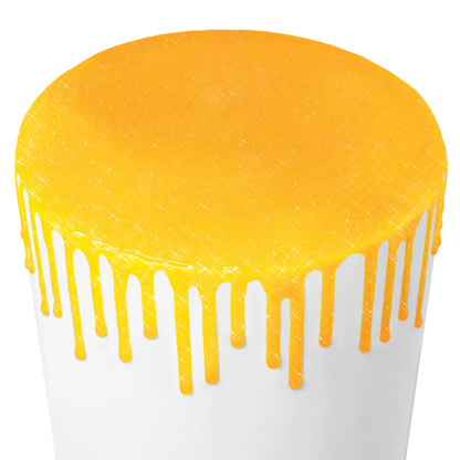 Yellow Glitter Glaze
